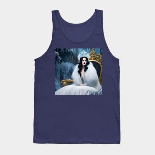 The Snow Queen on her Throne Tank Top